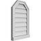 Ekena Millwork Octagonal Top Surface Mount PVC Gable Vent w/ 2"W x 2"P Brickmould Sill Frame, 16"W x 24"H GVPOT16X2403SN - alternate 5